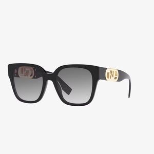 Fendi Black Shiny Sunglasses FE40063I